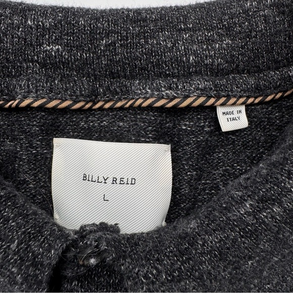 Billy Reid Made in Italy Gray Sweater - Picture 3 of 6